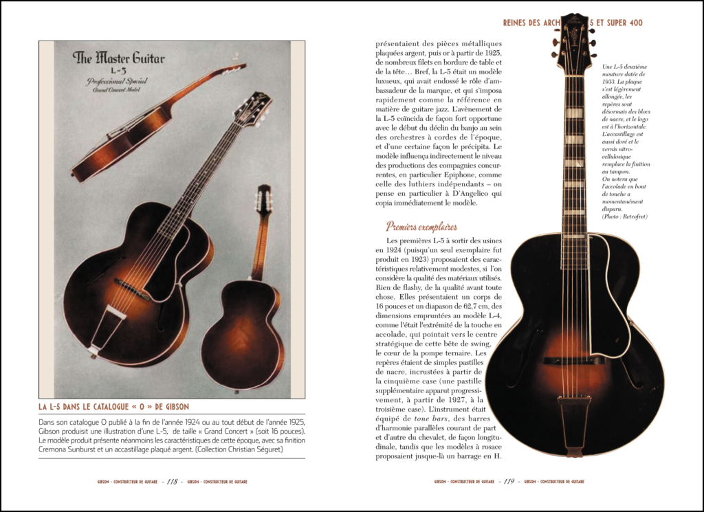 Encyclopédie de la Guitare-T2-Gibson Acoustiques-GAELIS Editions-Christian Séguret-Annabel Peyrard-Interieur2