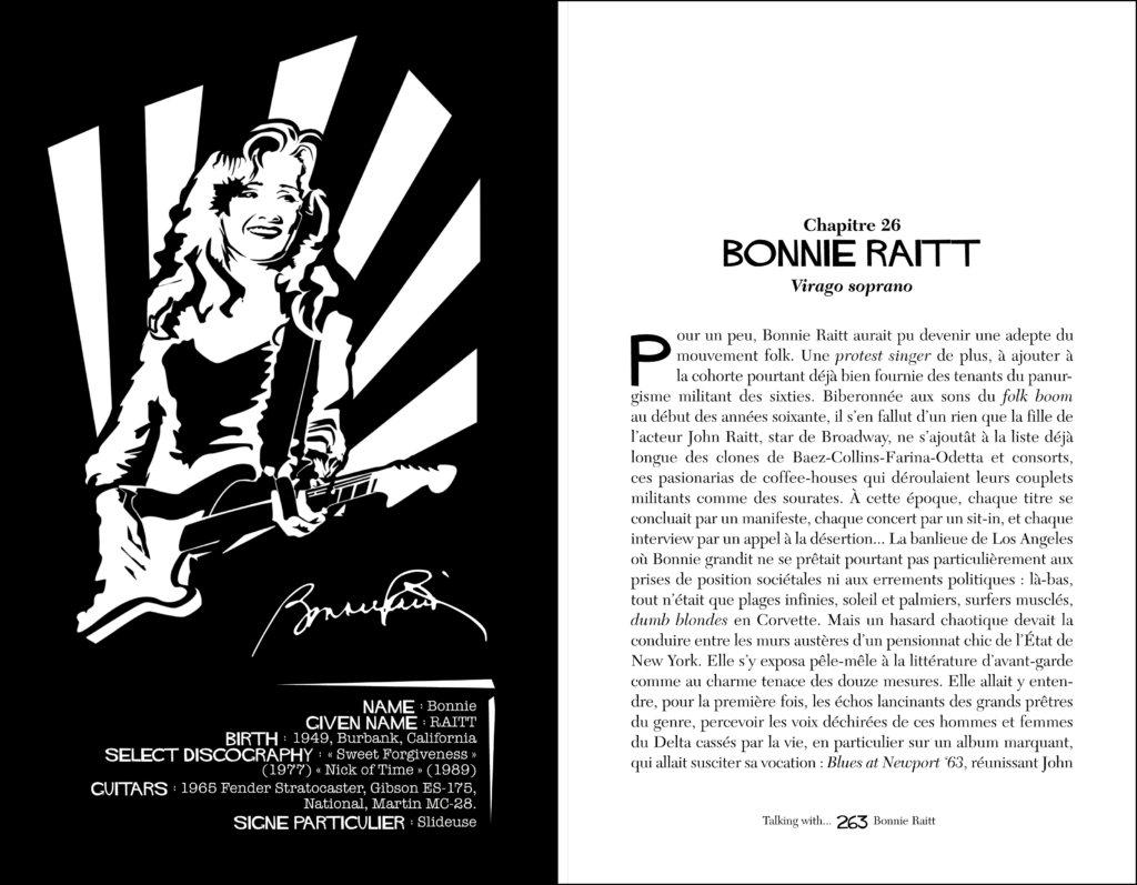 Guitar Talk-GAELIS Editions-Christian Séguret-Interieur-Bonnie Raitt