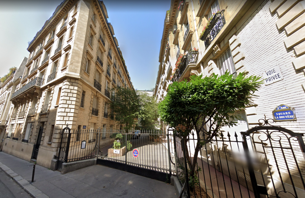 Le Square la Bruyère à Paris-L'appartement oublié de Marthe de Florian-La Rue Des Dames-Annabel-Gaelis Editions