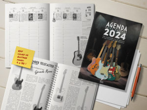 Agenda de la guitare-1-Gaelis Editions