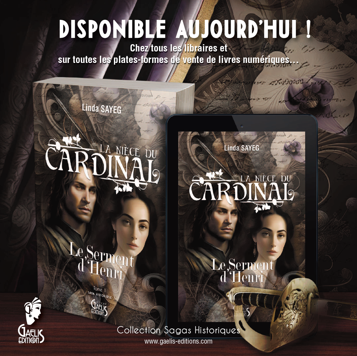 Le Serment d'Henri-La Nièce du Cardinal-Linda Sayeg-Gaelis-Editions
