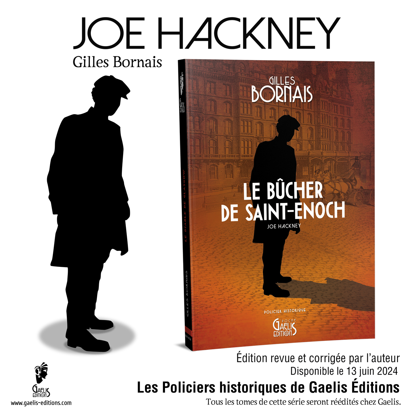 Le Bûcher de St Enoch-Joe-Hackney-T2-Gilles Bornais-Gaelis-Editions